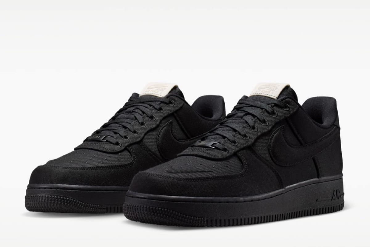 Nike Air Force 1 Low „Black Denim” – kultowa sylwetka w jeansowej odsłonie