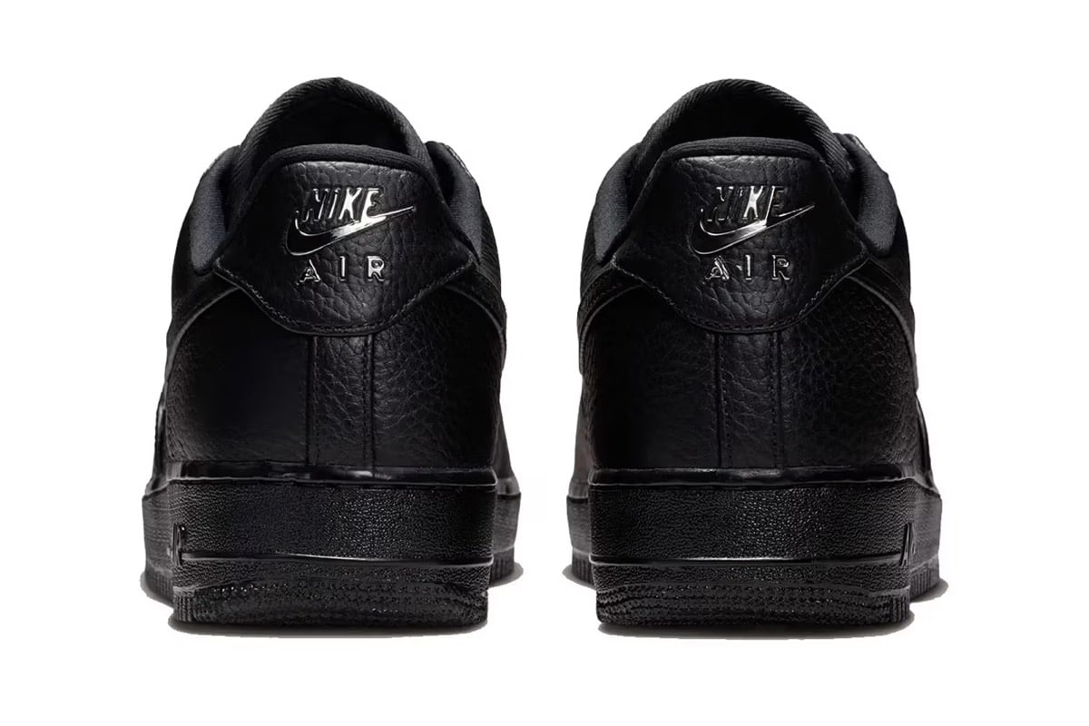 Nike Air Force 1 Low Black Leather IM5754-001 6