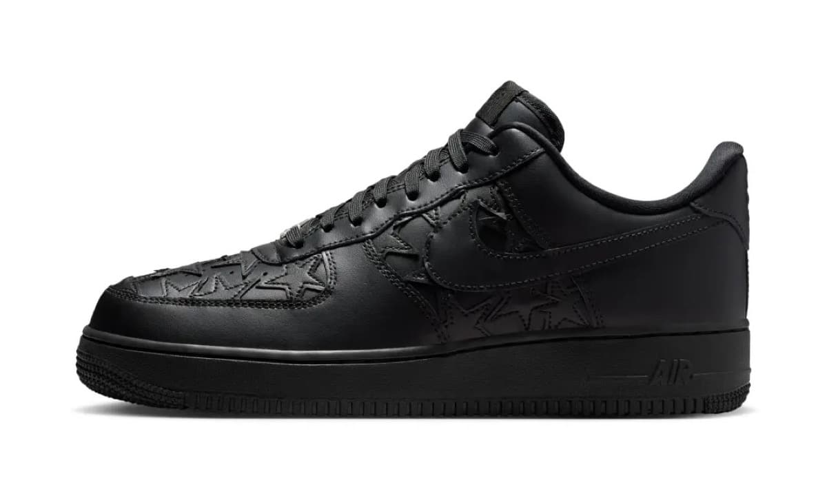Nike Air Force 1 Low Black Stars IM5750-001 2