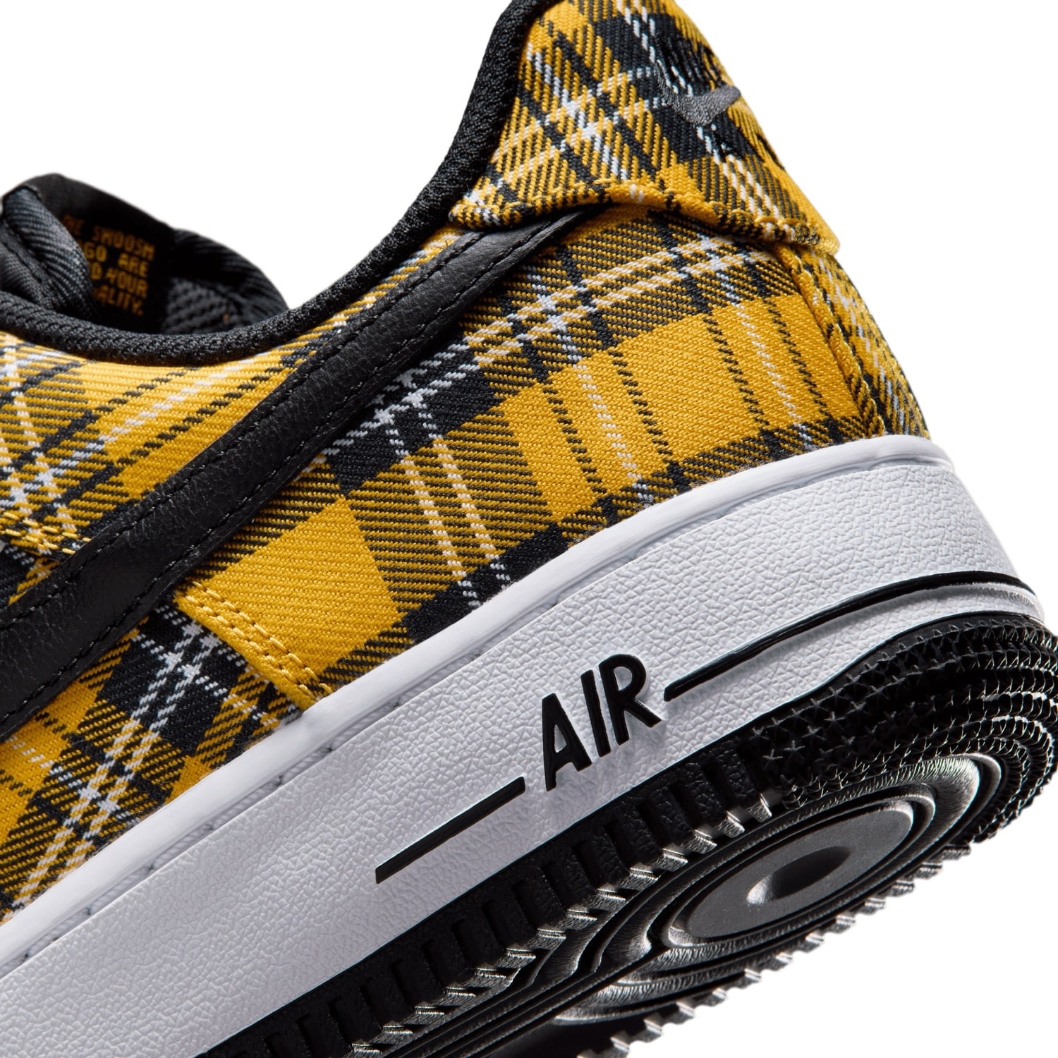 Nike Air Force 1 Low Clueless Yellow Plaid IR5596-900 8