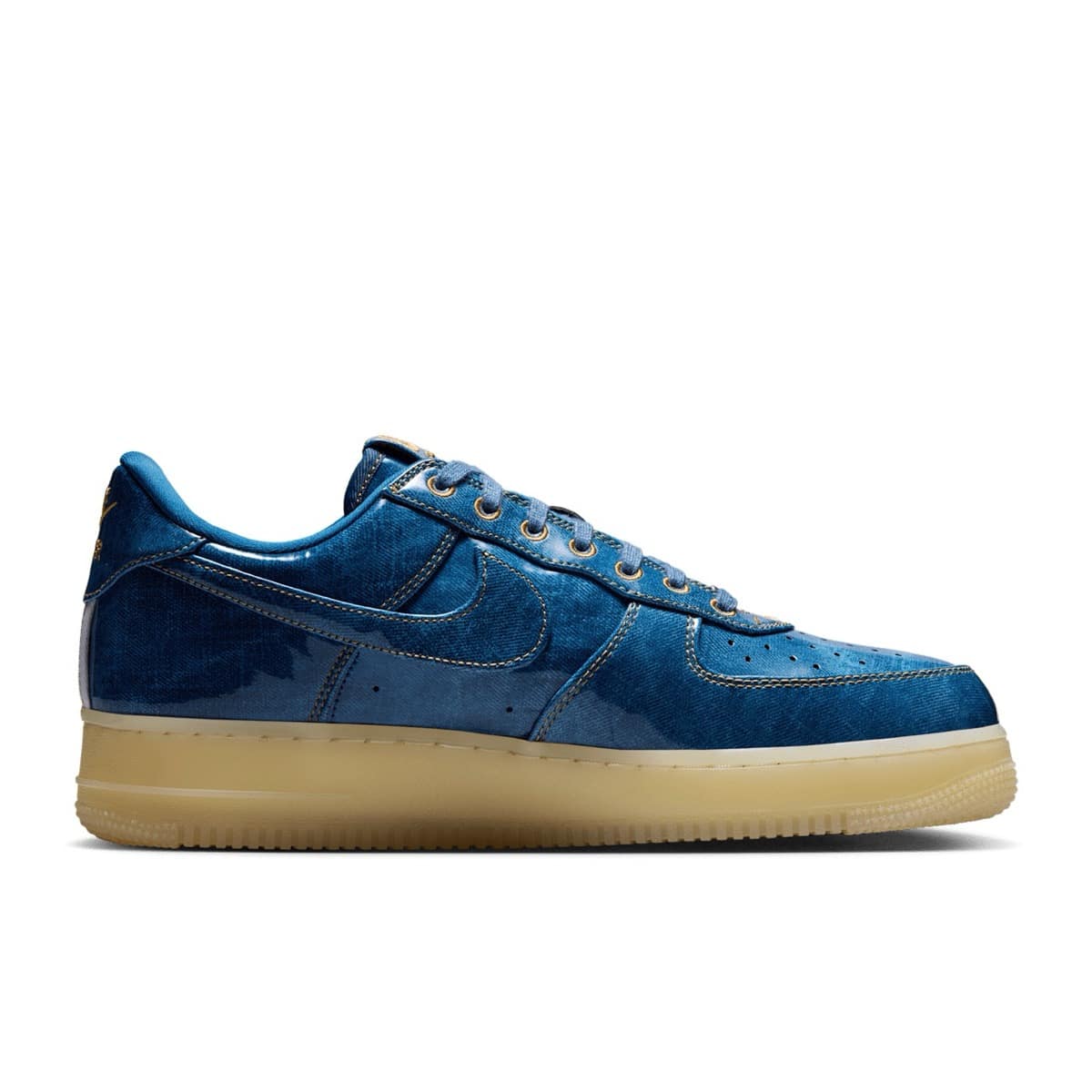 Nike Air Force 1 Low Patent Denim IM5757-400 3