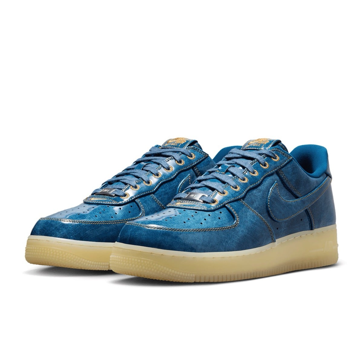 Nike Air Force 1 Low Patent Denim IM5757-400 4