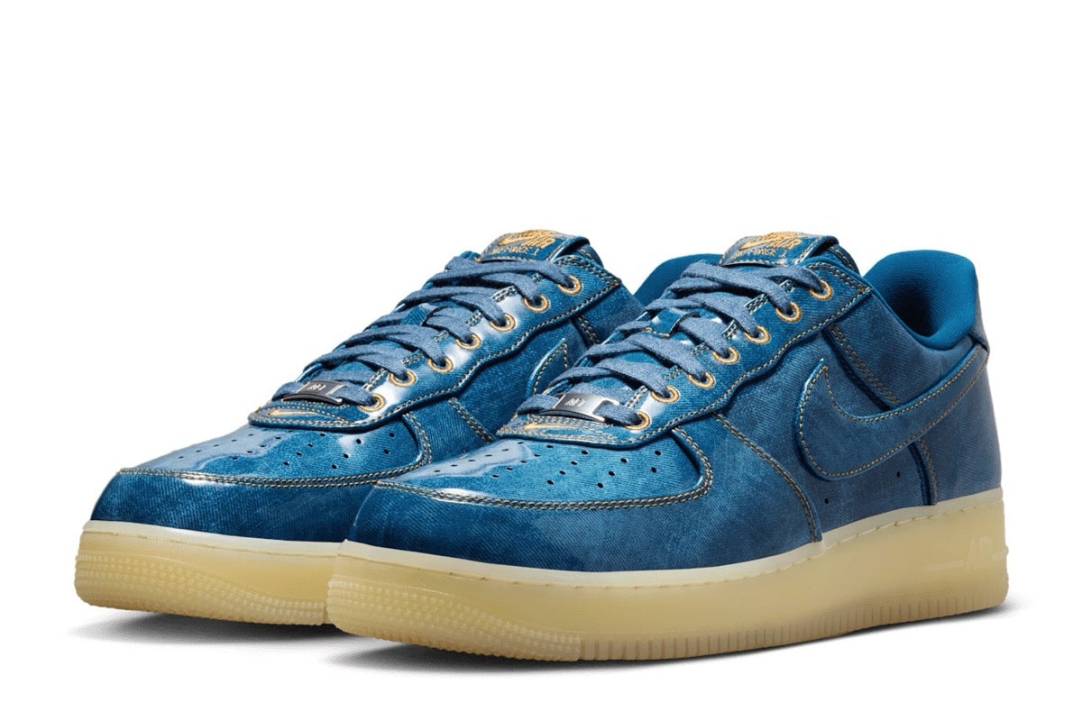 Nike Air Force 1 Low „Patent Denim” – projekt, w którym lakier spotyka jeans