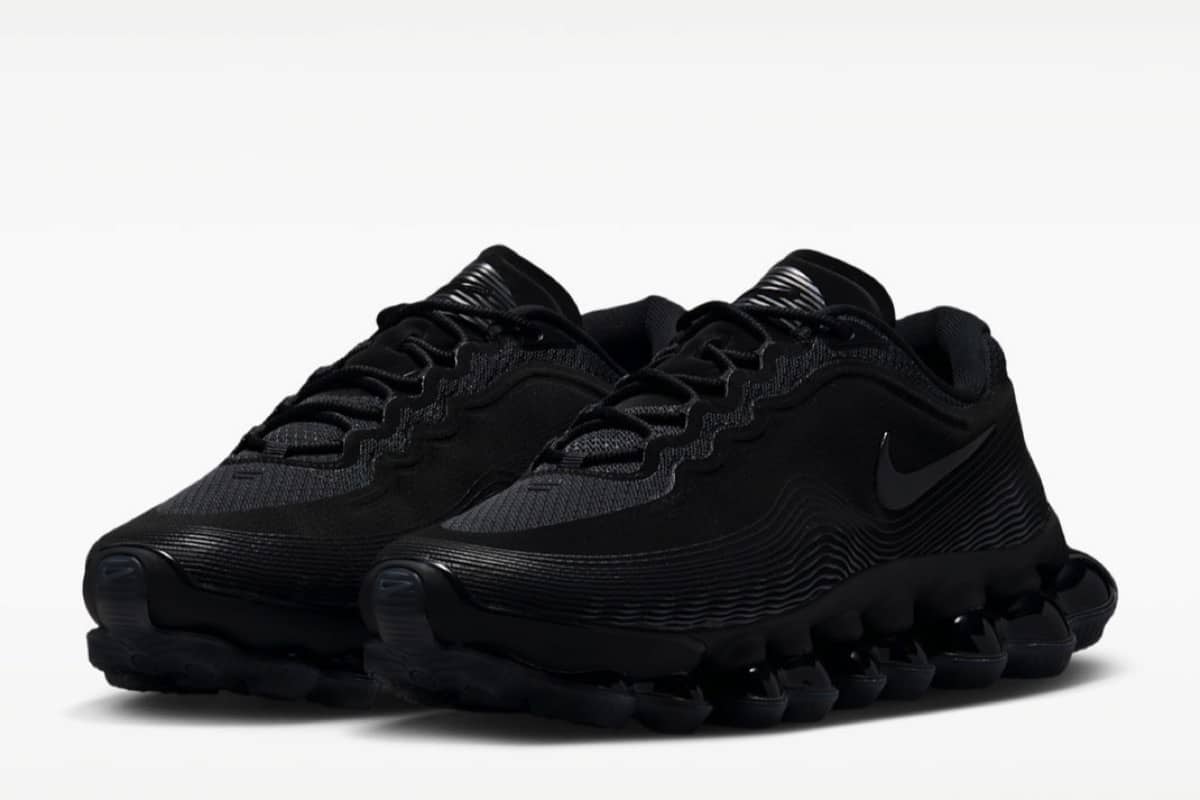 Nike Air Liquid Max „Triple Black” — amortyzacja przyszłości w czystej czerni