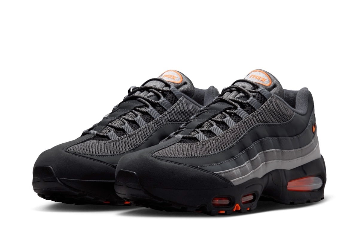 Nike Air Max 95 „Black / Total Orange” – mroczny klasyk wraca w nowej kolorystyce