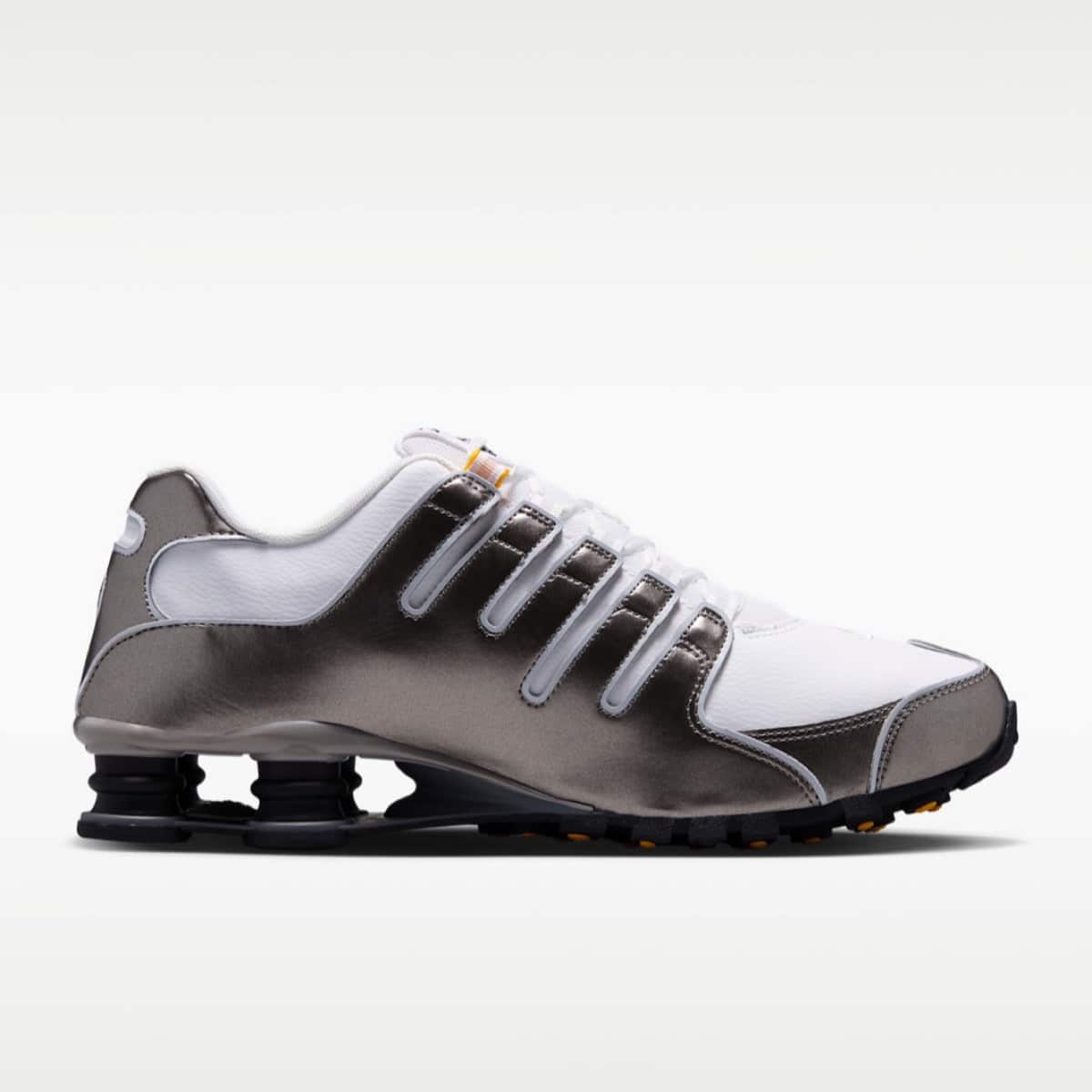 Nike Shox NZ White Metallic Pewter IU7506-100 3