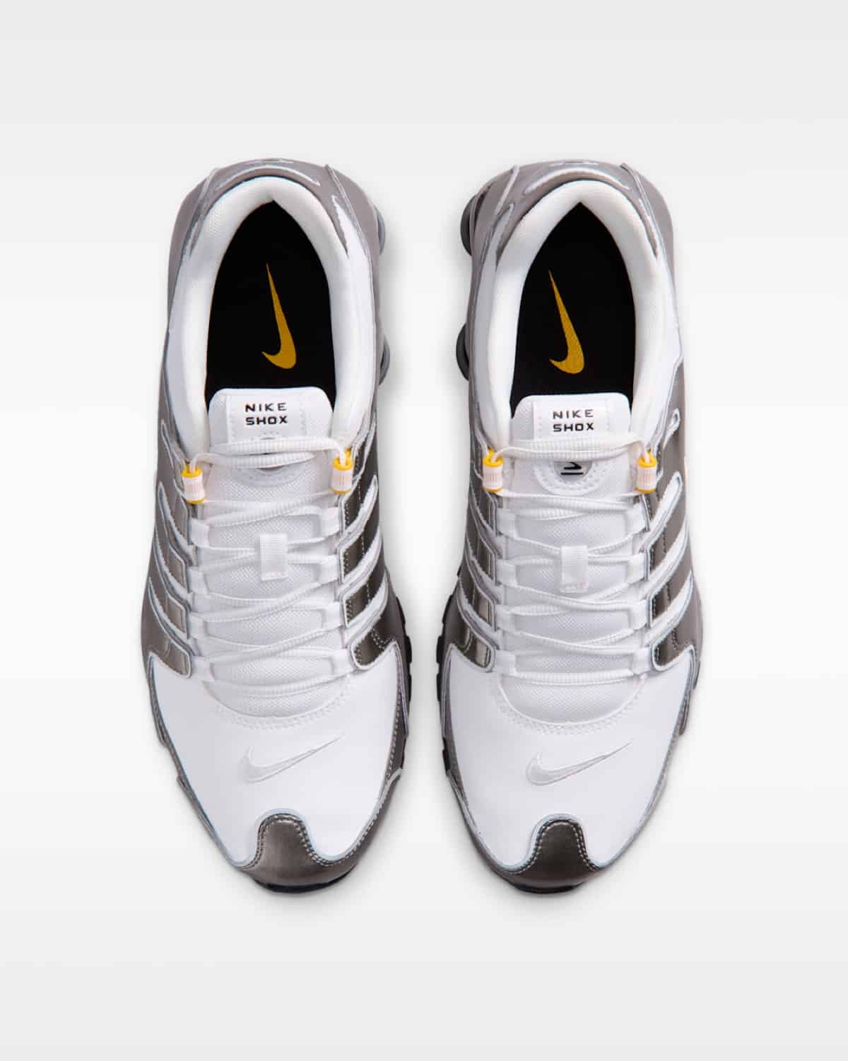 Nike Shox NZ White Metallic Pewter IU7506-100 5