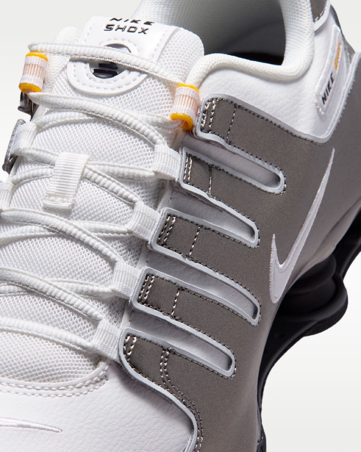 Nike Shox NZ White Metallic Pewter IU7506-100 7