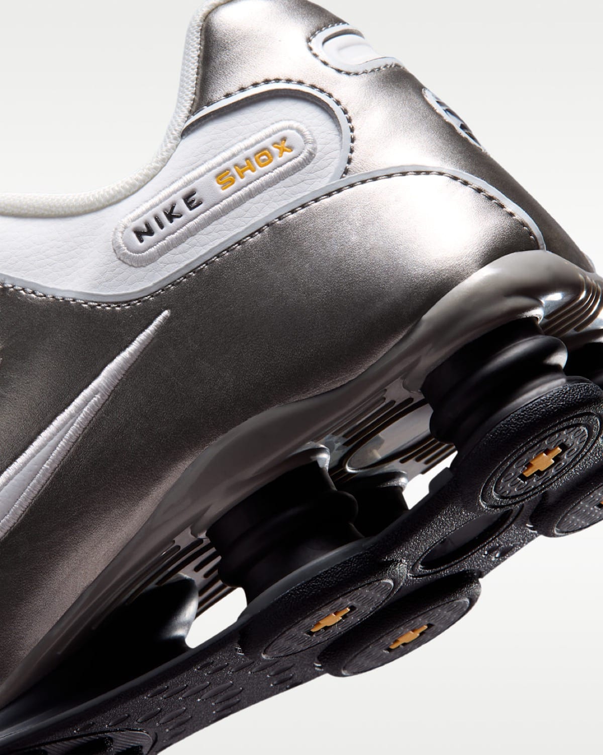 Nike Shox NZ White Metallic Pewter IU7506-100 8