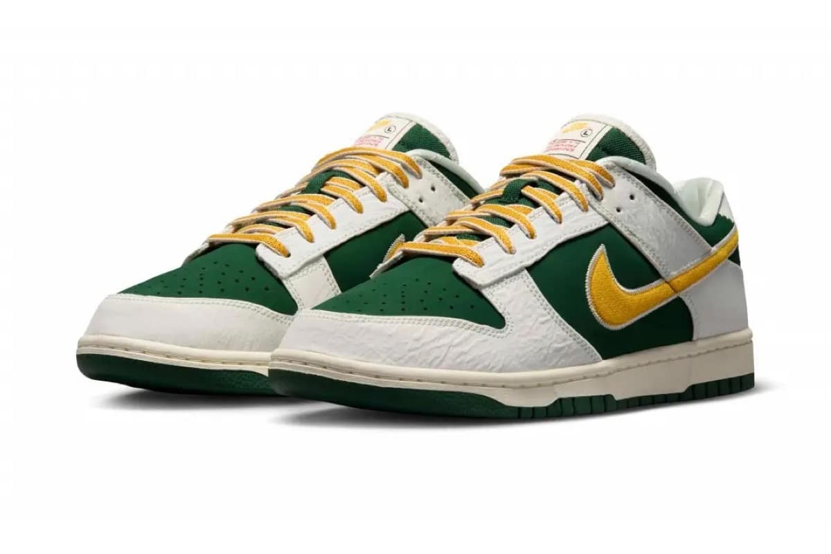Nike Dunk Low „Sail / Fir” – powrót do uniwersyteckich korzeni