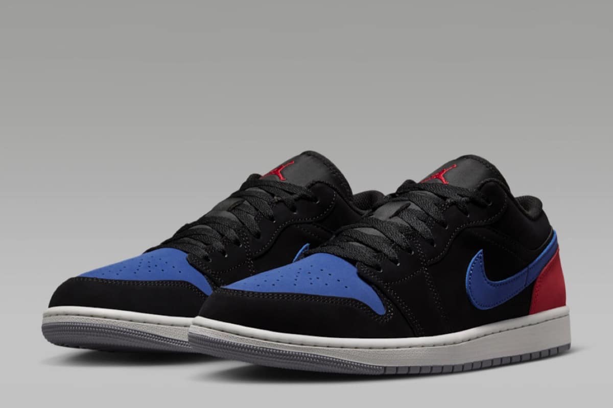 Air Jordan 1 Low w nowej kolorystyce łączącej trzy kultowe zestawienia barw