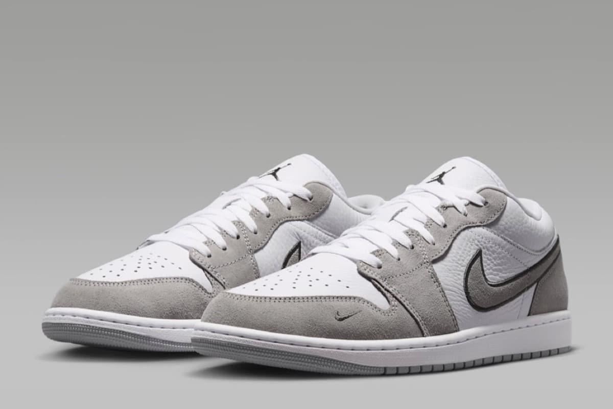 Air Jordan 1 Low „ Iron Grey / Wolf Grey” – klasyczna sylwetka w stonowanej odsłonie