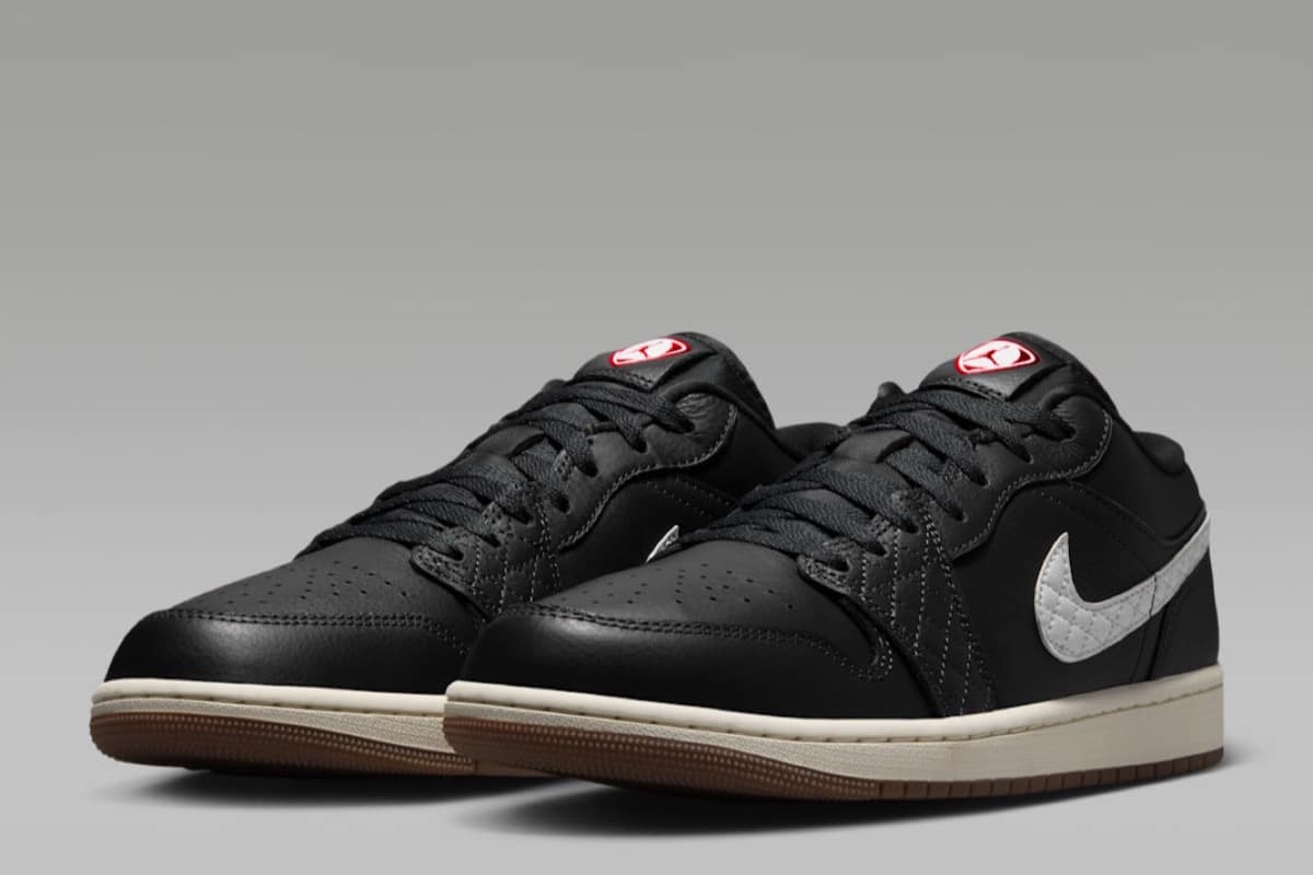 Air Jordan 1 Low SE „Off Noir” z pikowanymi detalami
