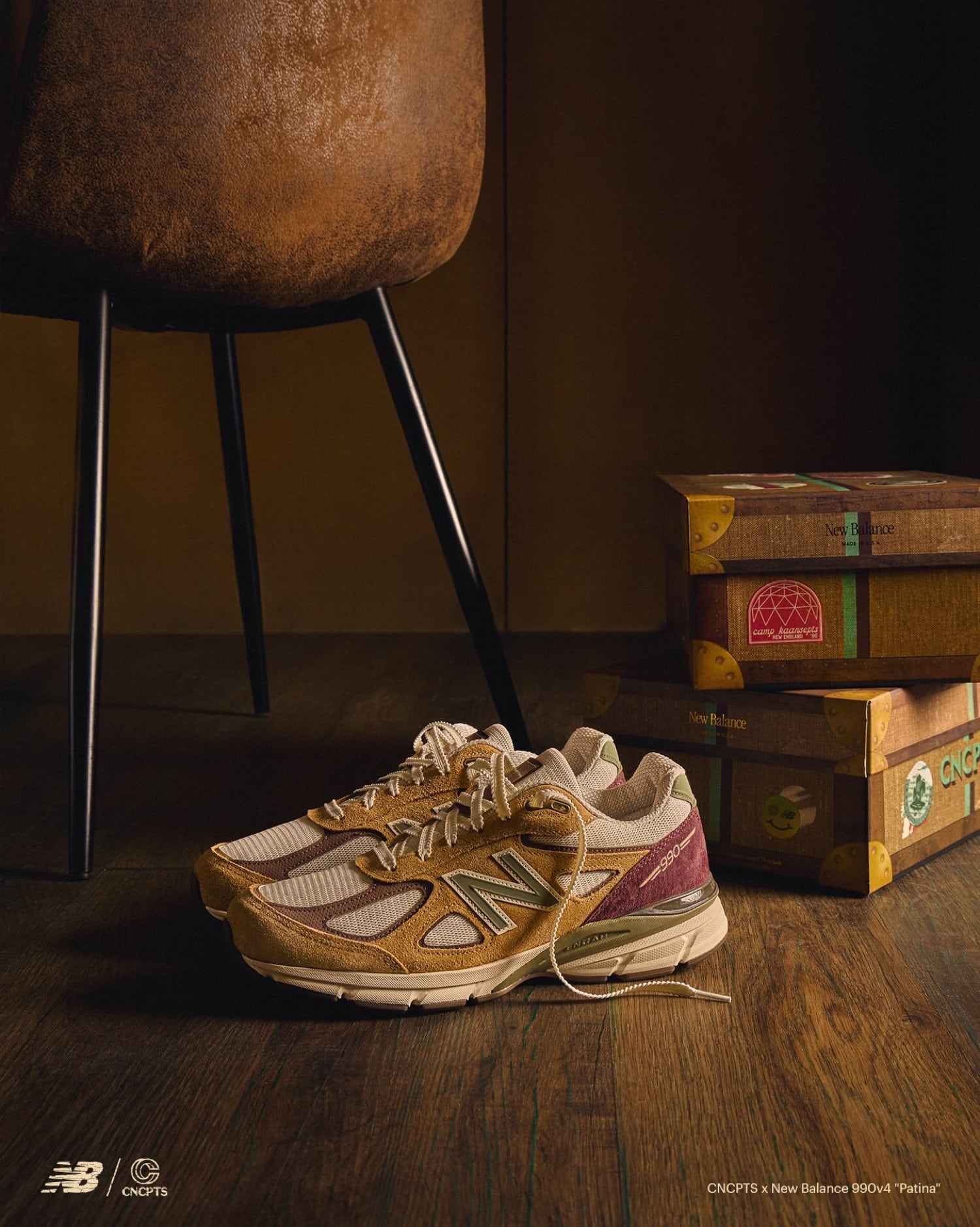 CNCPTS x New Balance 990v4 Patina 2026 0