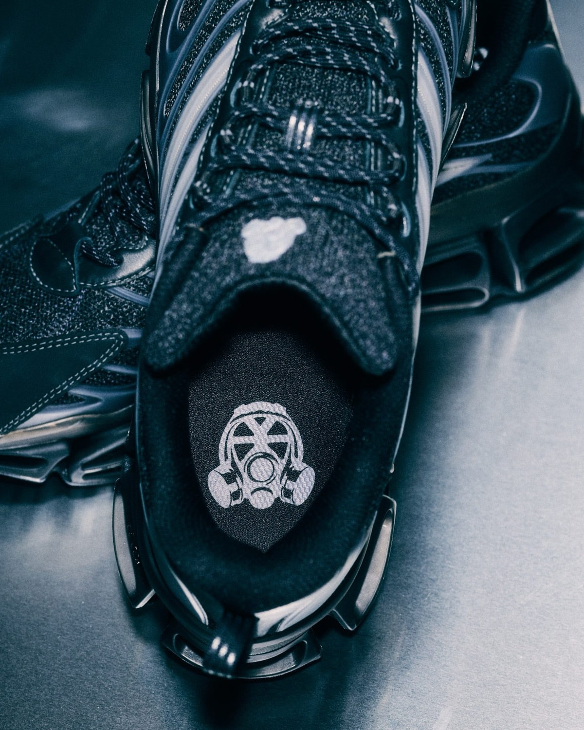 Footpatrol x adidas Megaride AG Shades of Black Fall 2026 5