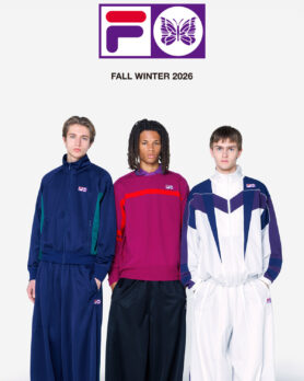 Lookbook Needles x Fila Fall Winter 2026 1