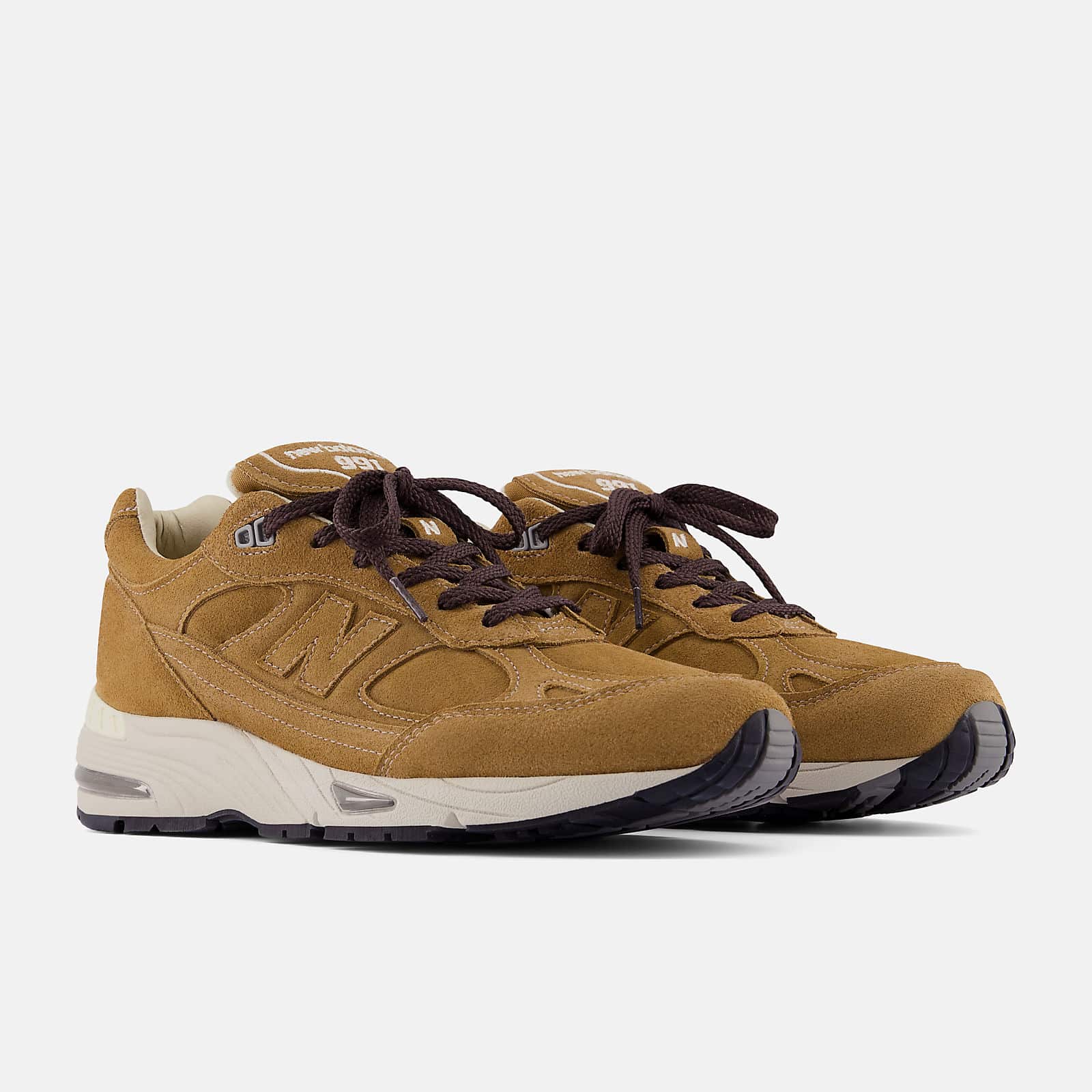 New Balance 991V1 Luxe Suede Dijon M991CM1 4
