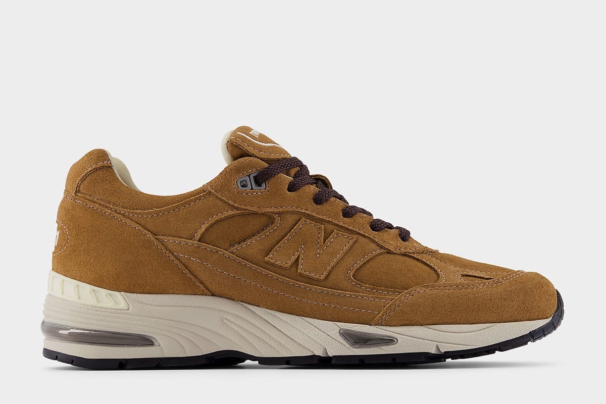 New Balance 991V1 „Luxe Suede Dijon” – luksusowy zamsz na kultowej sylwetce z 2001 roku