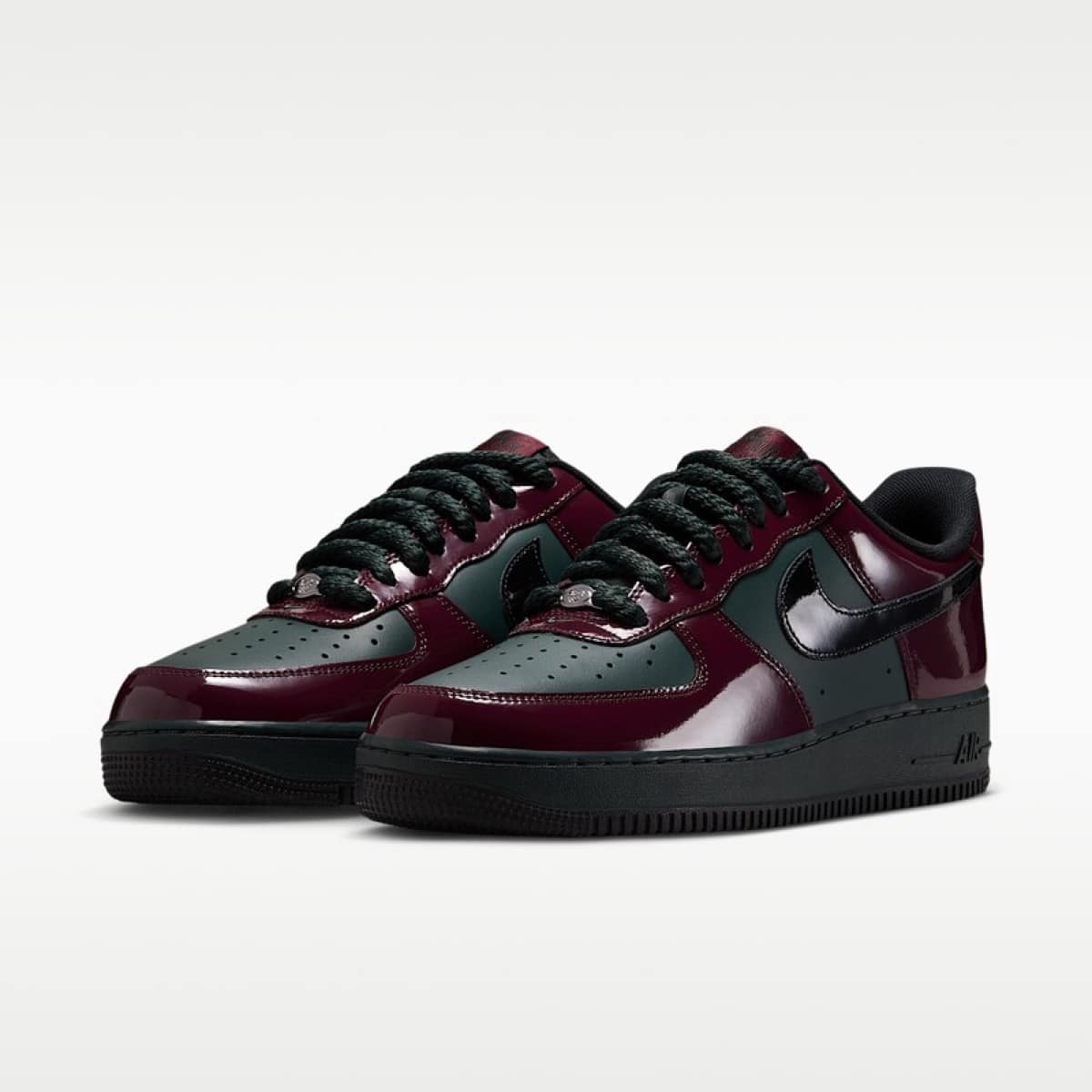 Nike Air Force 1 Low Patent Leather Beef and Broccoli IX4088-352 4