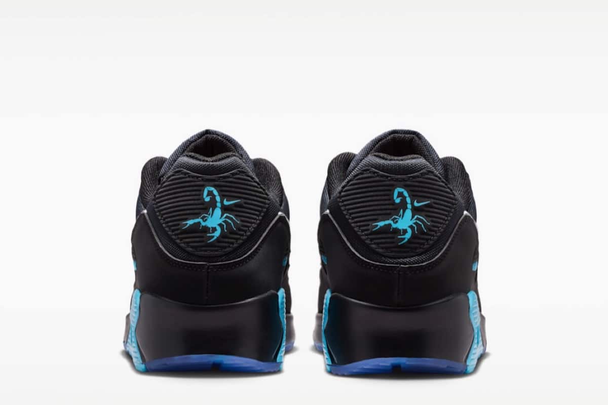 Nowe Nike Air Max 90 ze skorpionem na tyle