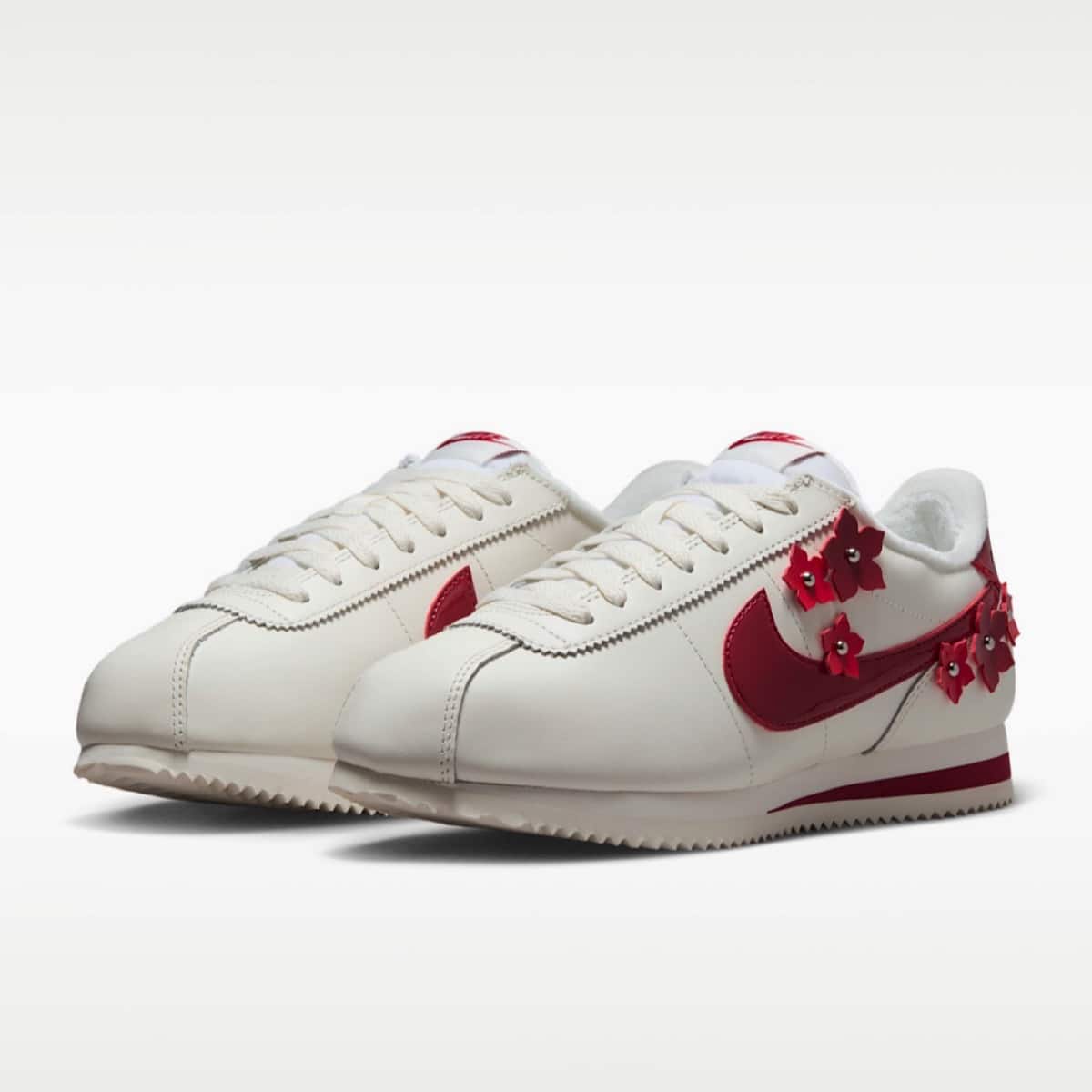 Nike Cortez Red Flowers IV5675-100 4
