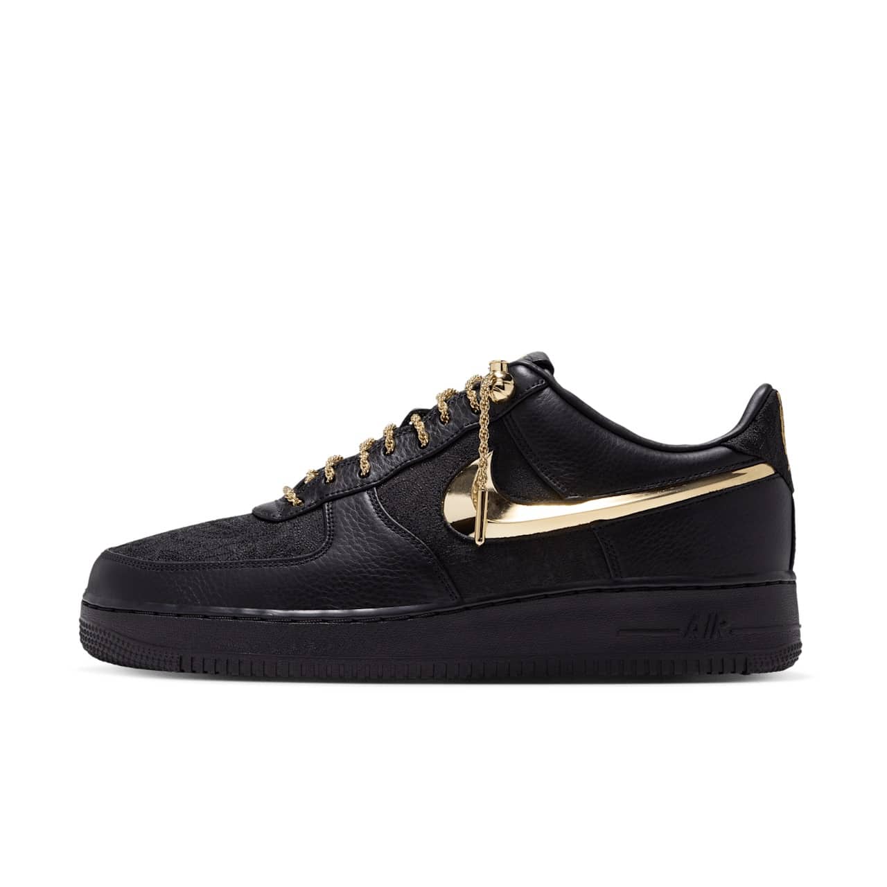 Victor Solomon x Nike Air Force 1 Low Black IR2076-001 2