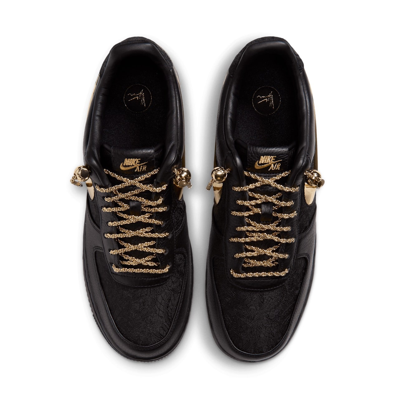 Victor Solomon x Nike Air Force 1 Low Black IR2076-001 5