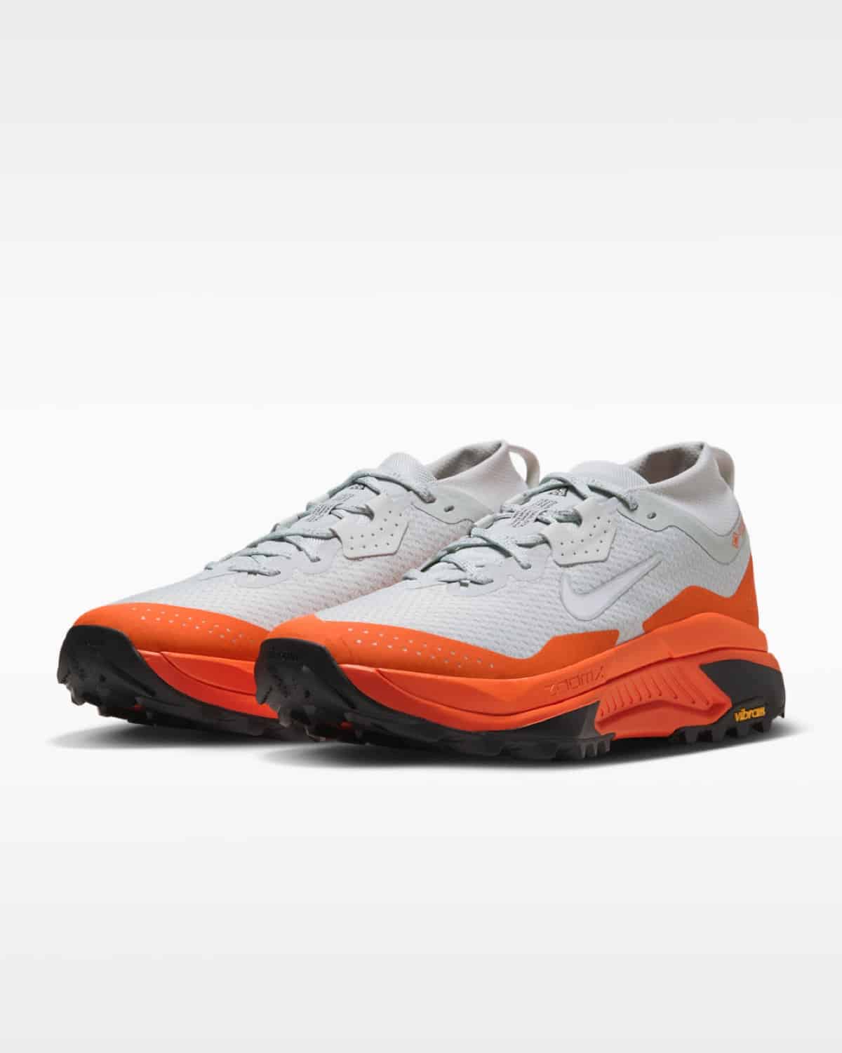 Nike ACG Zegama Trail GORE-TEX Light Silver Safety Orange IO7932-001 6