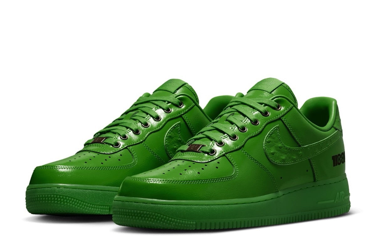 Nike Air Force 1 Low LX „Icon” – napis na pięcie, skóra strusia i grafiki na wkładkach