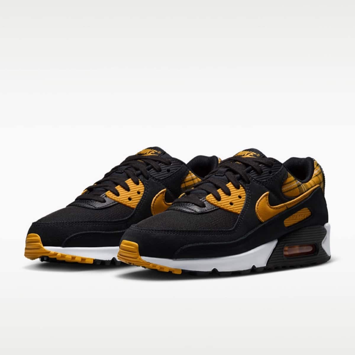 Nike Air Max 90 Yellow Plaid IR5598-001 4