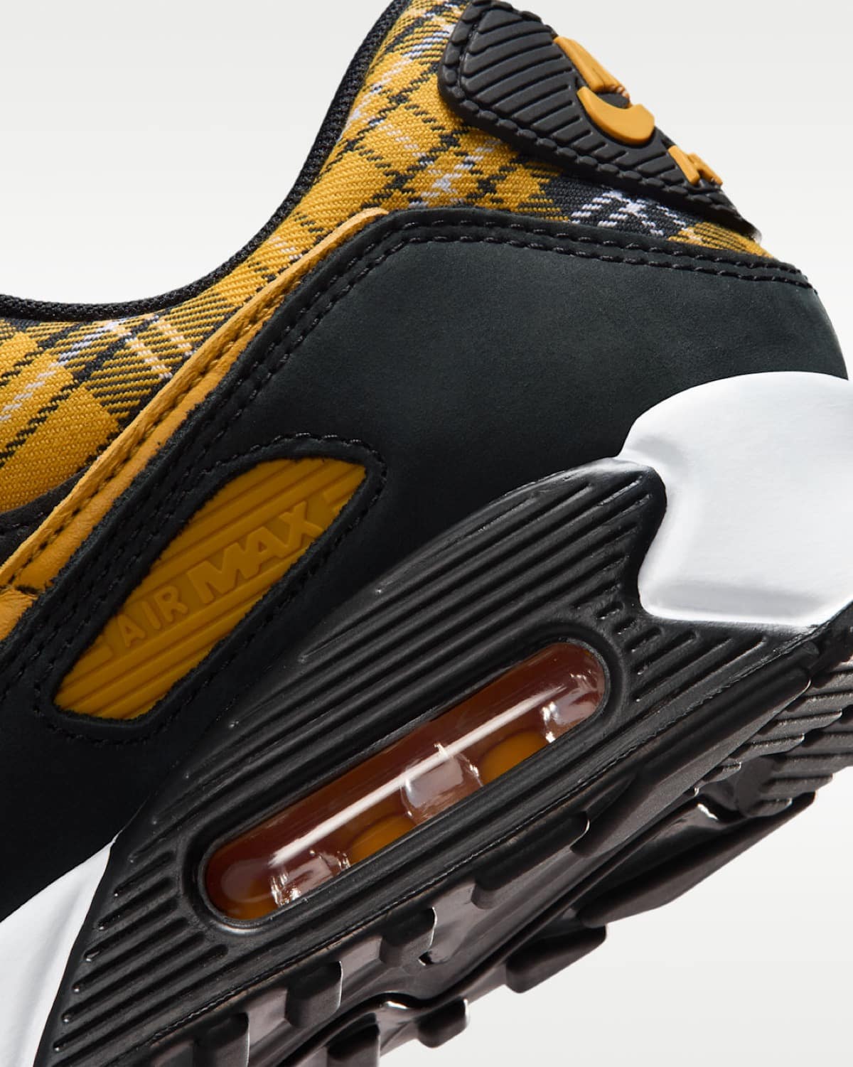 Nike Air Max 90 Yellow Plaid IR5598-001 8