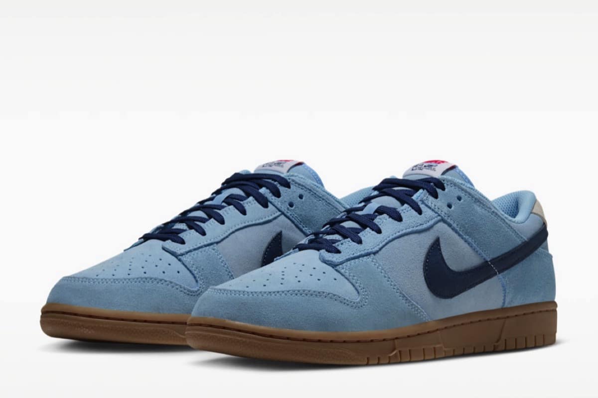 Nike Dunk Low Retro „Seal of Authenticity”: powrót do korzeni w miękkim błękicie