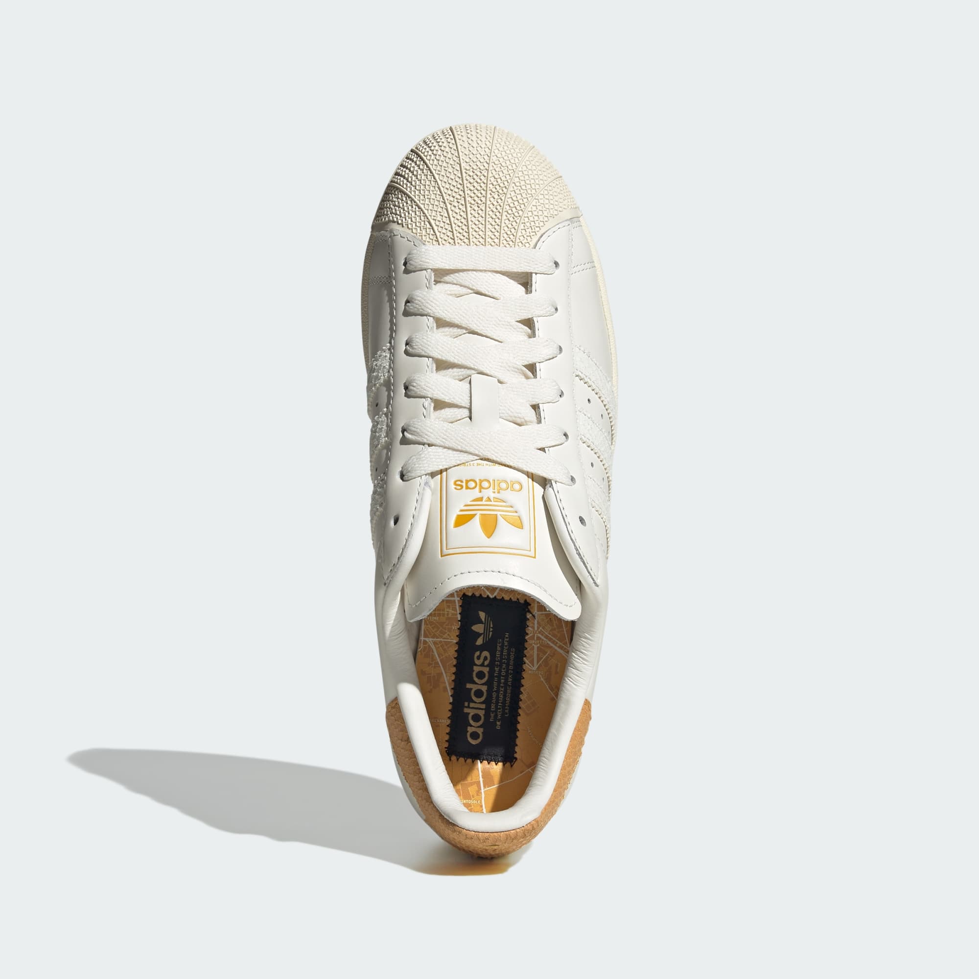 adidas Superstar II Milano Core White Preloved Yellow Cream White LB5470 5