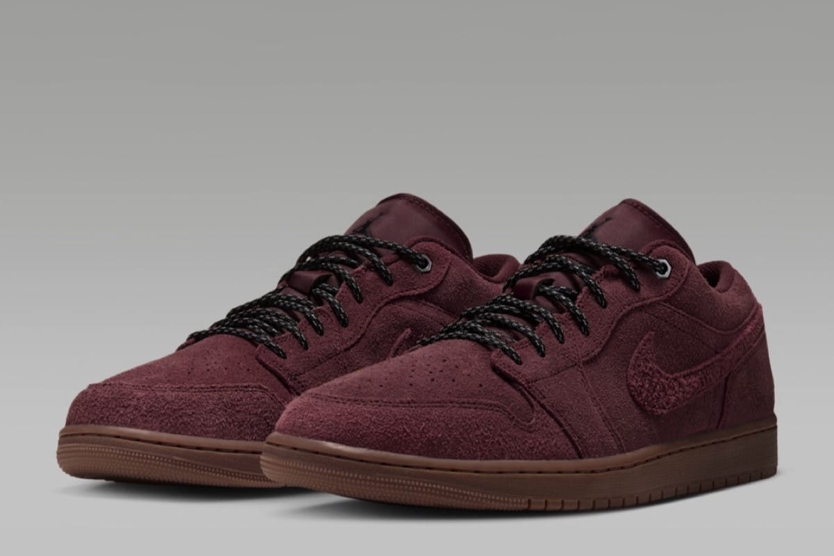 Air Jordan 1 Low „Dark Team Red” – jesienna odsłona kultowej sylwetki