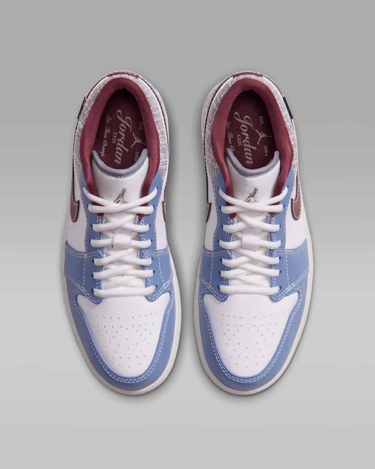 Air Jordan 1 Low Summit White Work Blue IZ6154-121 5