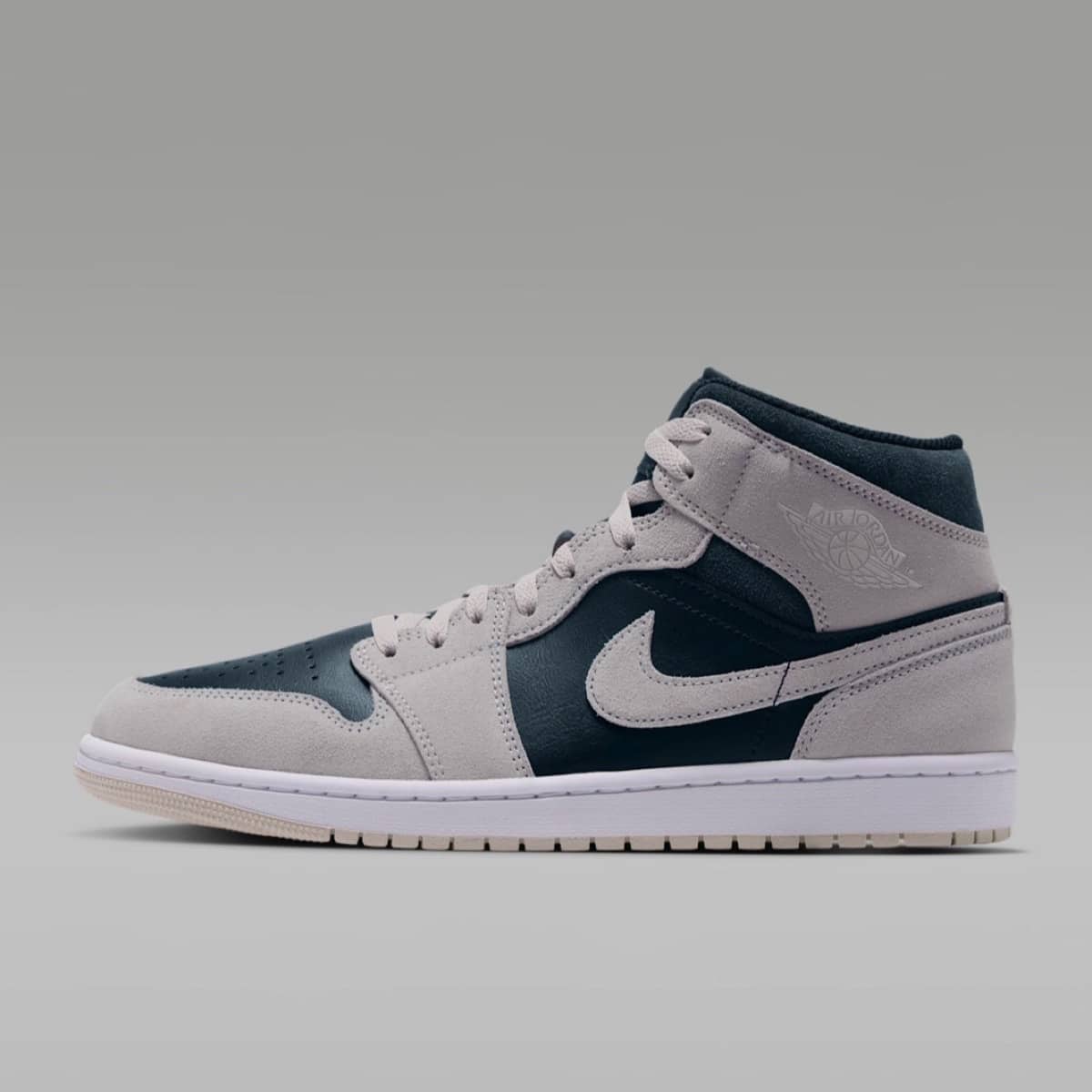 Air Jordan 1 Mid Light Orewood Brown Midnight Spruce DQ8426-110 2