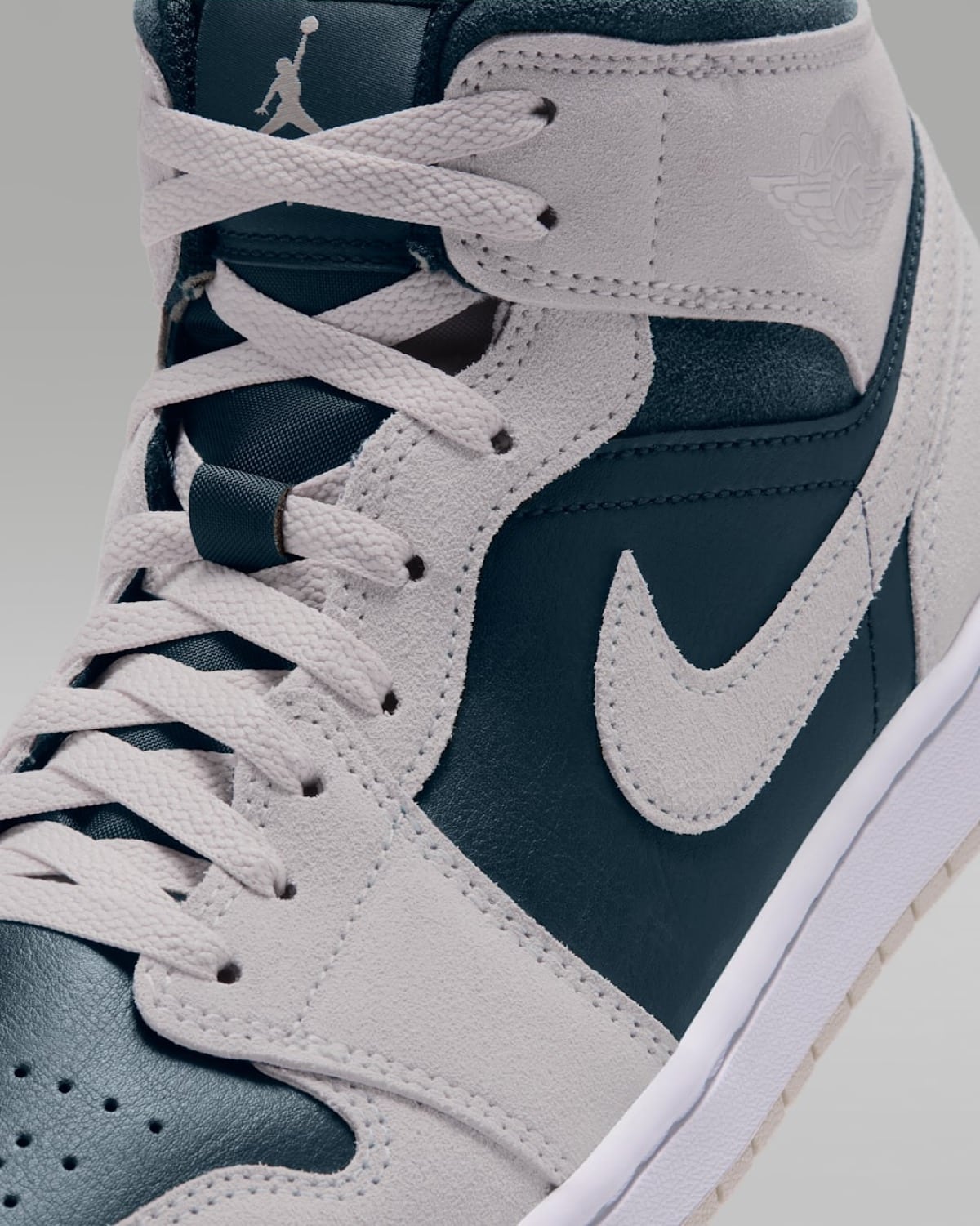 Air Jordan 1 Mid Light Orewood Brown Midnight Spruce DQ8426-110 7