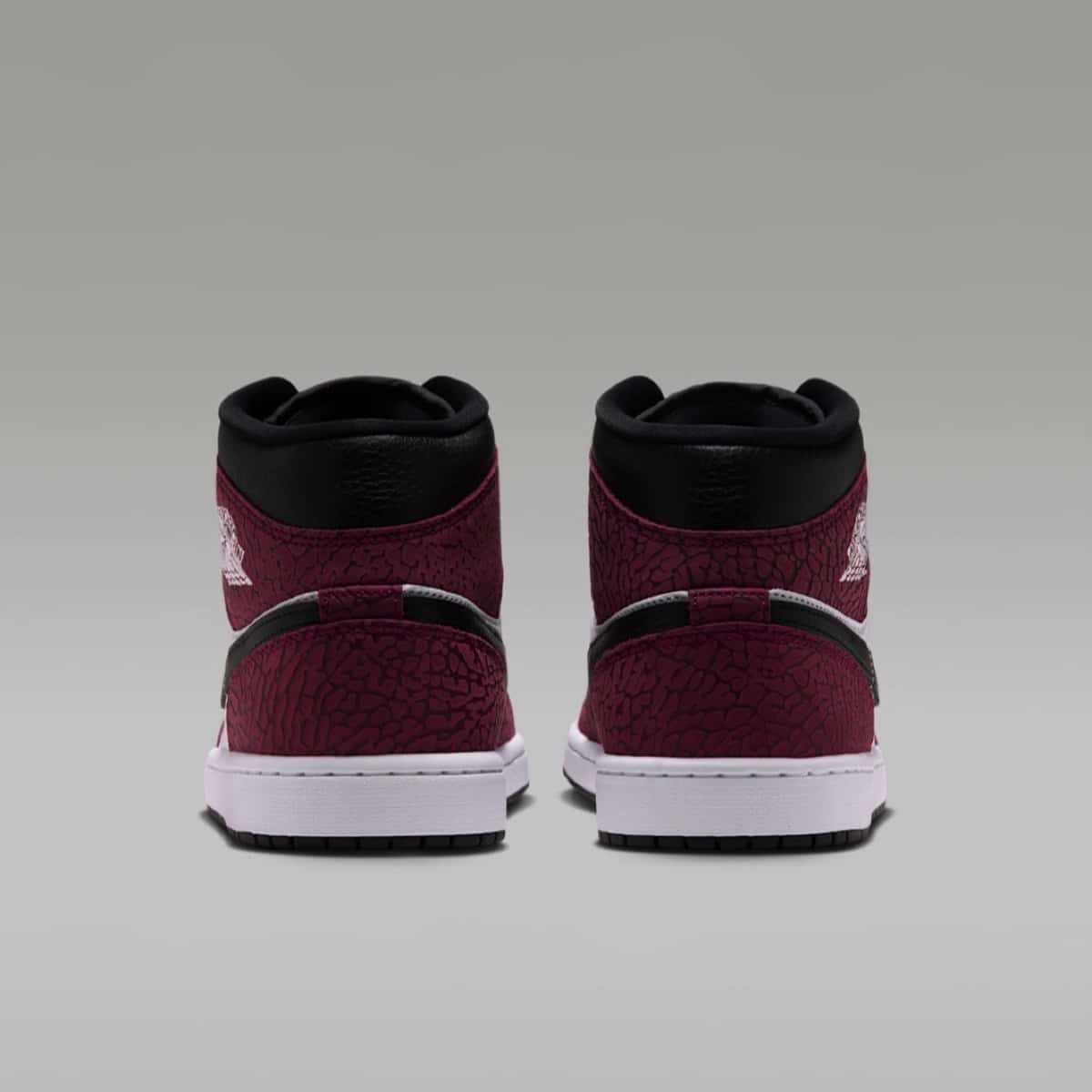 Air Jordan 1 Mid Red Elephant Print IQ5493-600 6