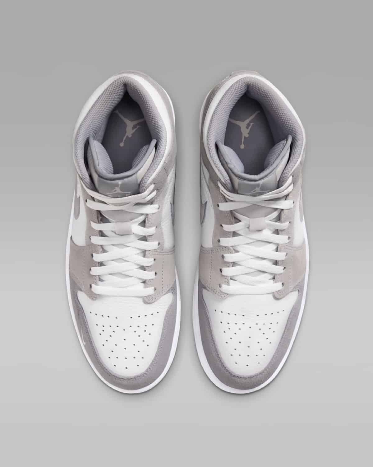 Air Jordan 1 Mid Summit White Wolf Grey IX6984-121 5