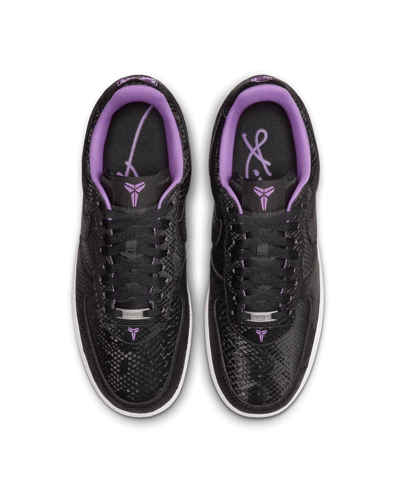 Kobe Bryant x Nike Air Force 1 Low Black Purple Stardust IB0018-007 5