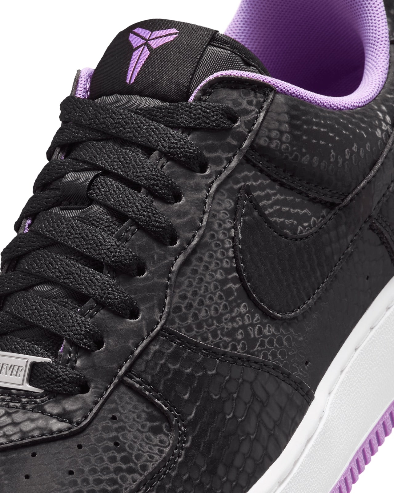 Kobe Bryant x Nike Air Force 1 Low Black Purple Stardust IB0018-007 7