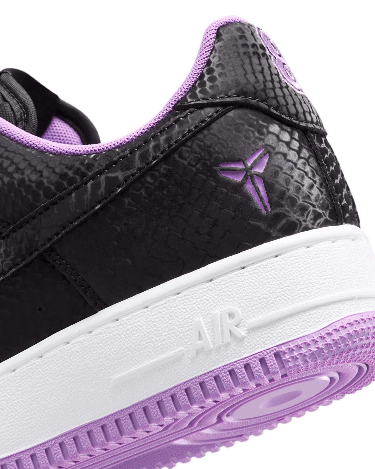 Kobe Bryant x Nike Air Force 1 Low Black Purple Stardust IB0018-007 8