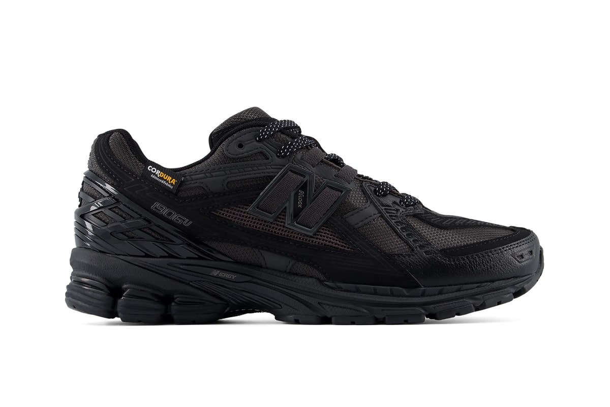 New Balance 1906 „Black” – wytrzymała Cordura na codzienne użytkowanie