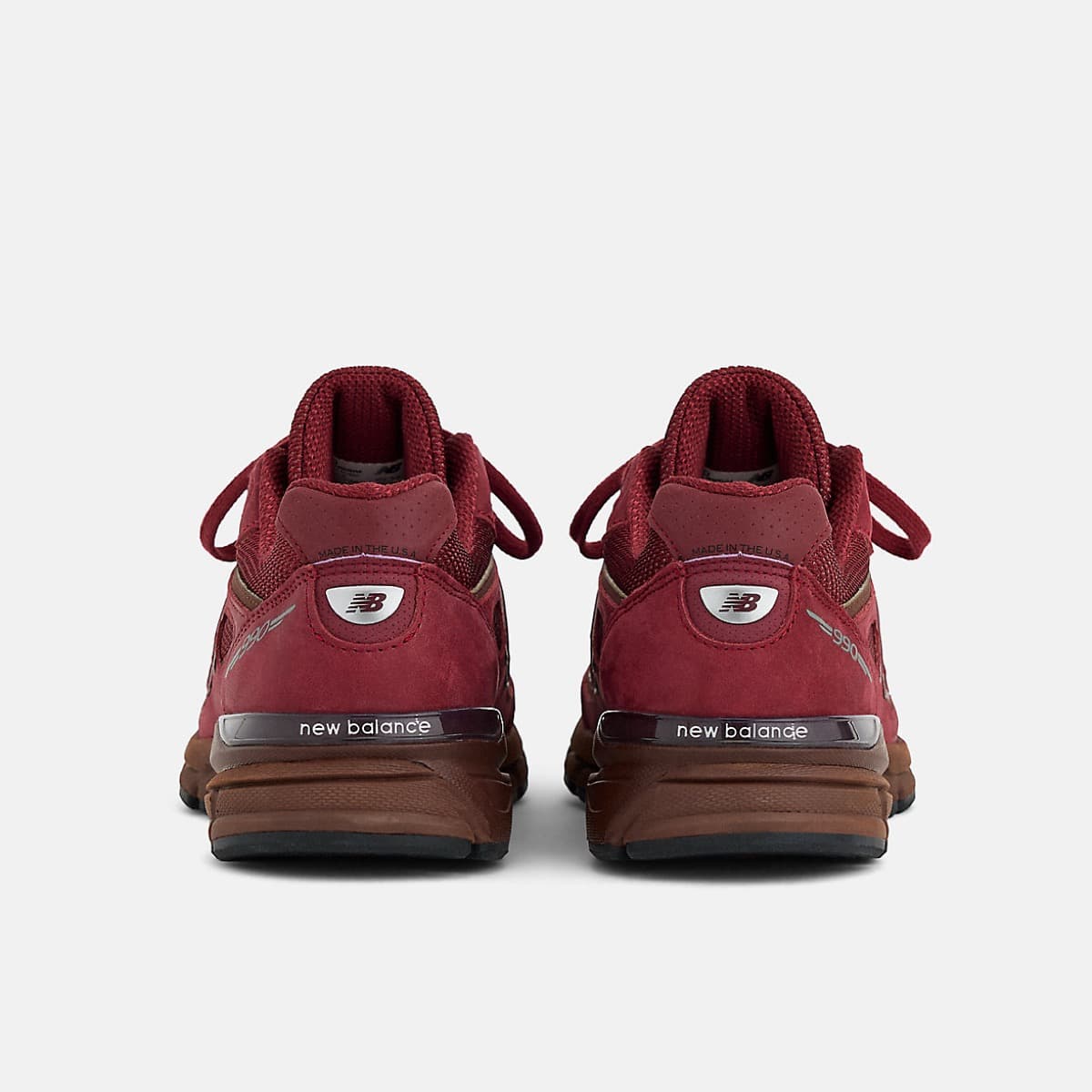 New Balance 990v4 Monarch Burgundy U990BR4 6