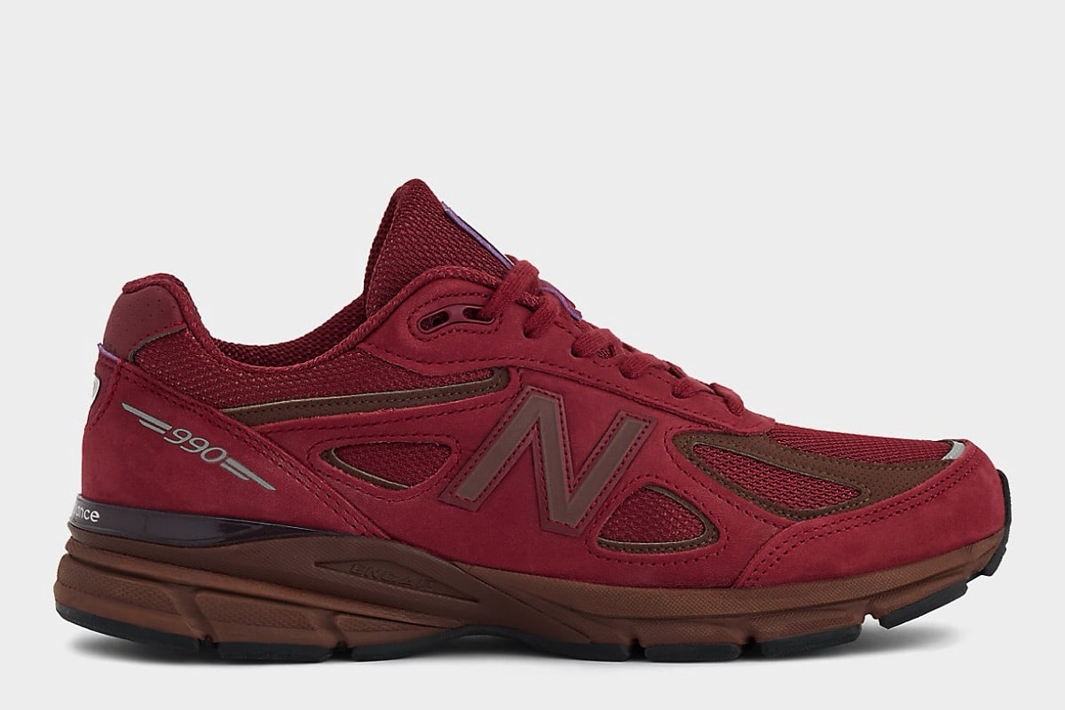 New Balance 990v4 wraca w bordowo-brązowej kolorystyce na sezon jesienny