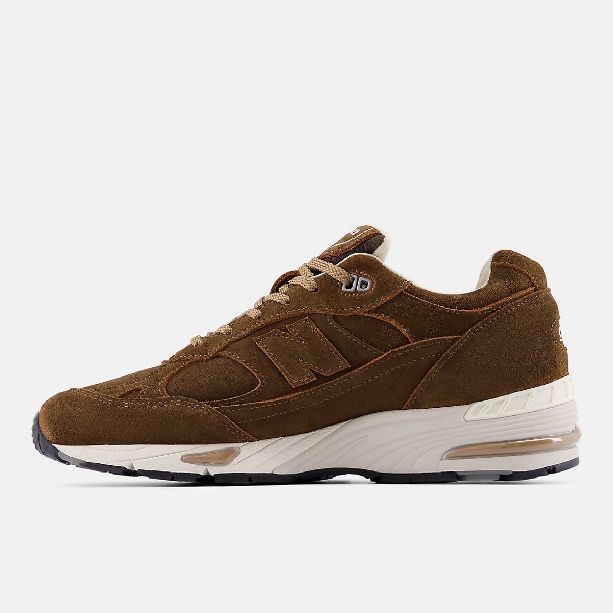 New Balance 991V1 Luxe Suede Cocoa Made in UK M991BR1 3