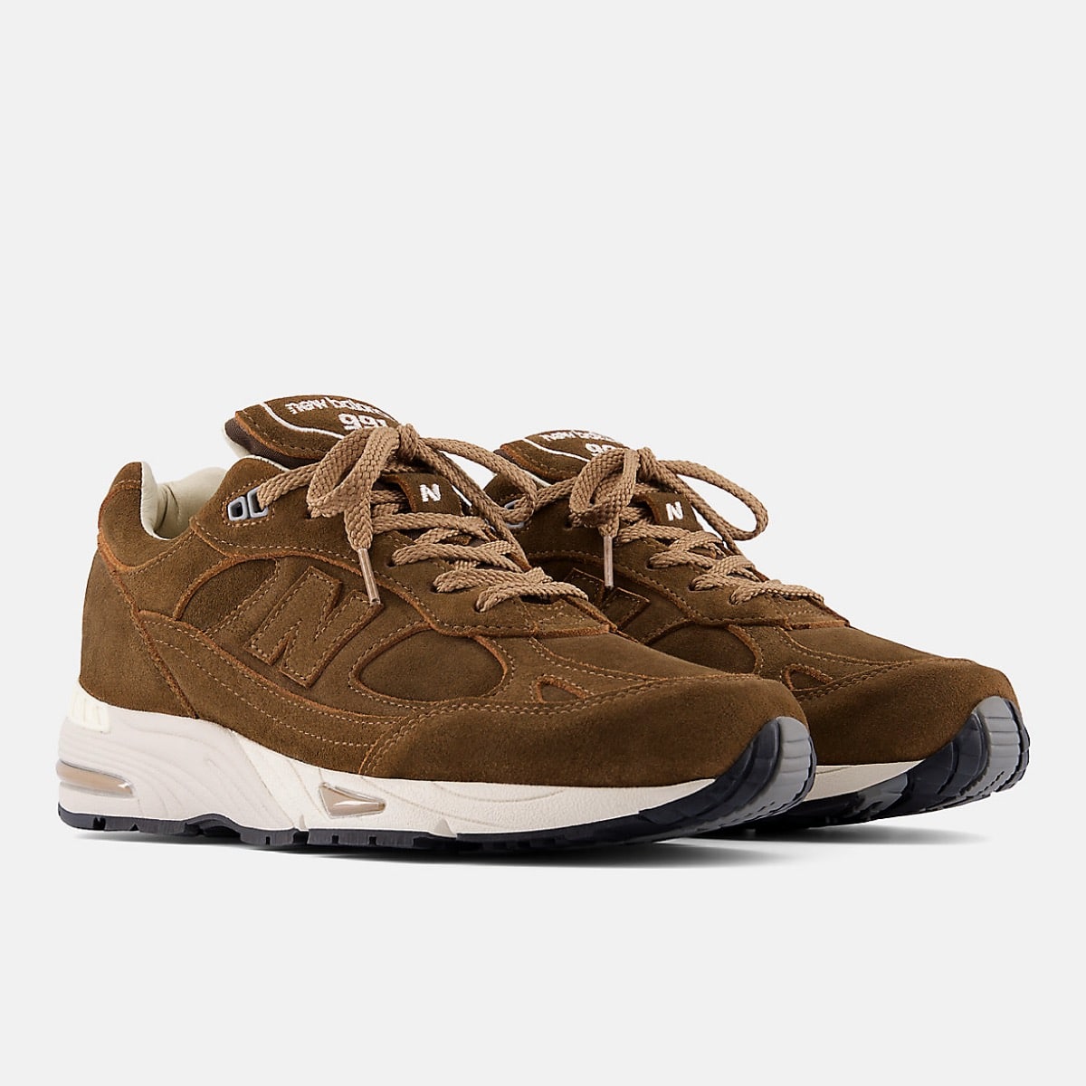 New Balance 991V1 Luxe Suede Cocoa Made in UK M991BR1 4