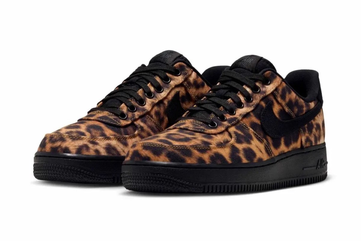 Nike Air Force 1 Low SE „Leopard” – panterka na płóciennej cholewce