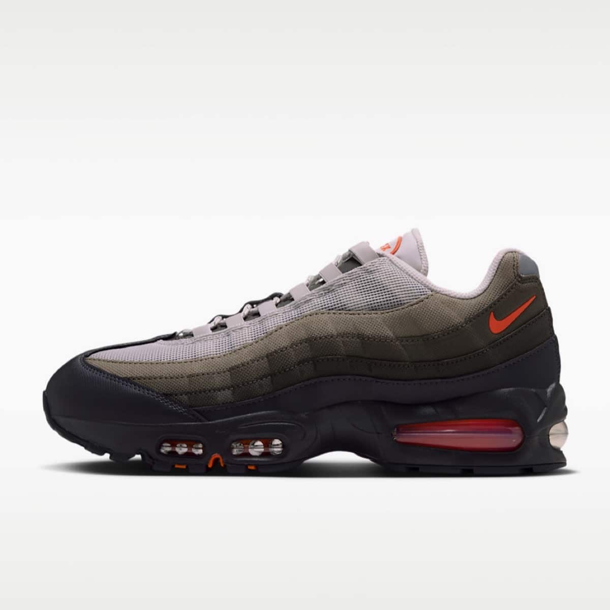 Nike Air Max 95 Light Bone Safety Orange IQ7128-003 2