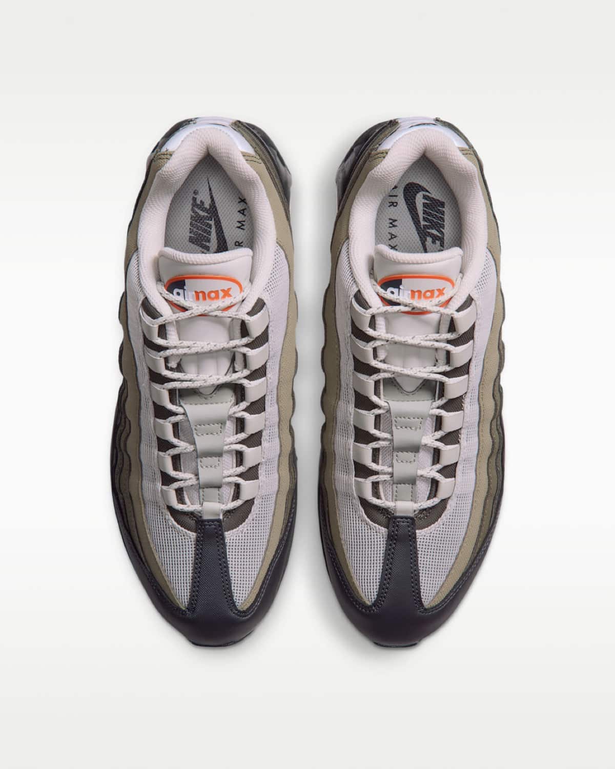 Nike Air Max 95 Light Bone Safety Orange IQ7128-003 5